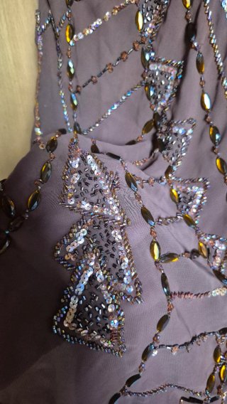 Abito donna con paillettes