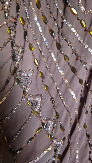 Abito donna con paillettes