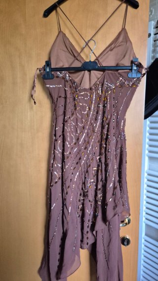 Abito donna con paillettes