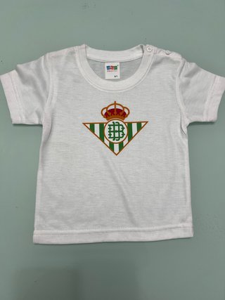 Camiseta bebé Betis Talla 0/1