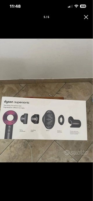 Asciugacapelli Dyson HD08 nuovo con scatola