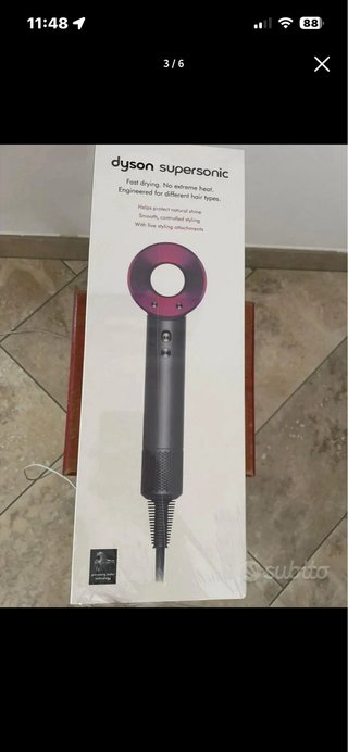 Asciugacapelli Dyson HD08 nuovo con scatola