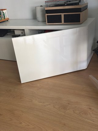 Mueble TV Besta Ikea Blanco
