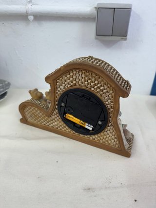Reloj de mesa ositos maximalista
