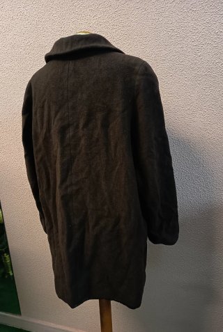 Abrigo Carducci Lana y Angora Marrón