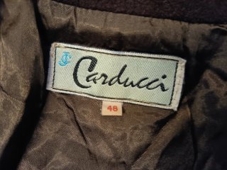 Abrigo Carducci Lana y Angora Marrón