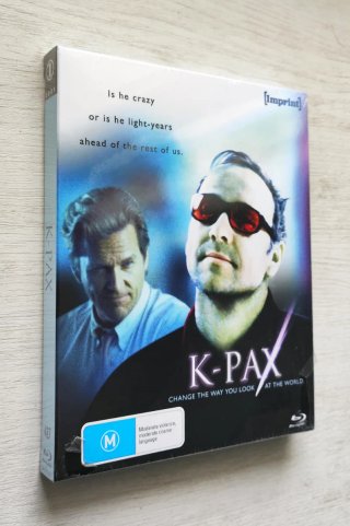 K-Pax Blu-ray (Importazione Imprint) con slipcover