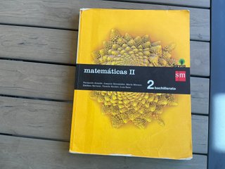 libro 2o Bachillerato de matemáticas II