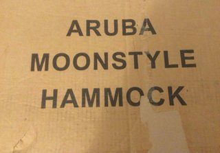 Hamaca de lujo nueva en caja / new deluxe hammock