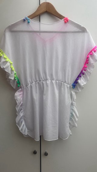 Caftán playero niña multicolor talla única