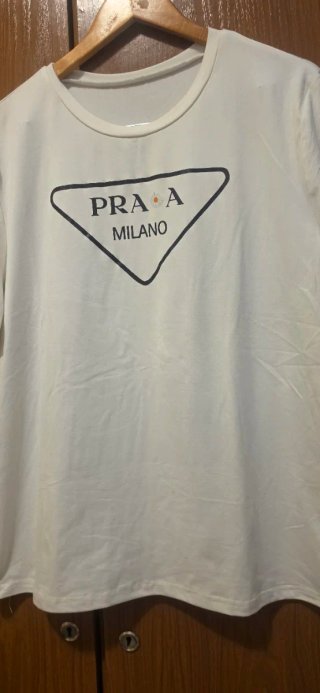 Camiseta Prada Milano Blanca