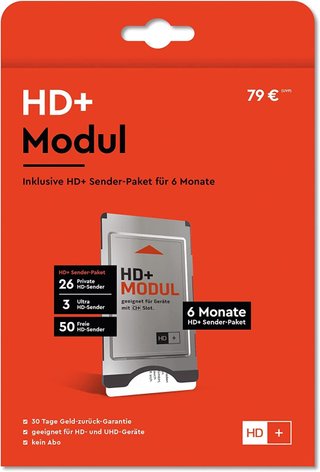 Módulo HD+ con transmisor para televisión satélite