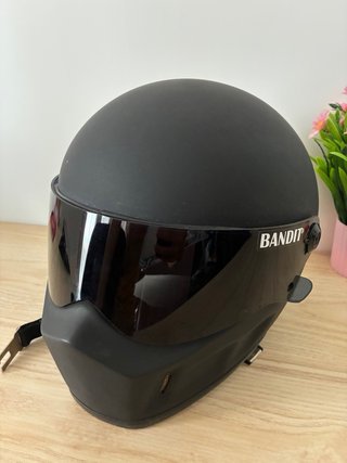 Casco Harley Davidson Bandit Talla L Negro Mate
