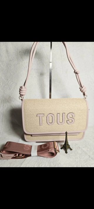 Bolso Tous Beige y Blanco