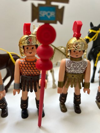 Airgamboys Romanos con Catapulta y Accesorios