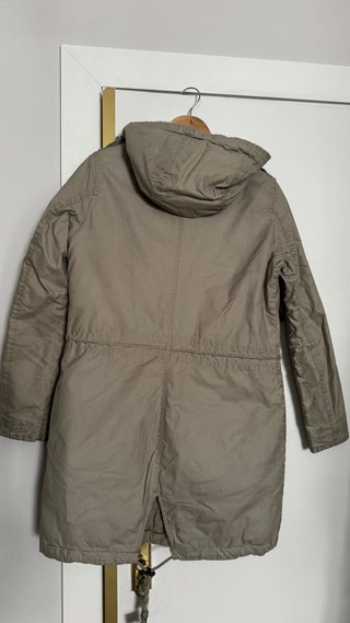 Parka Napapijri mujer Caqui Forro Sherpa - talla S