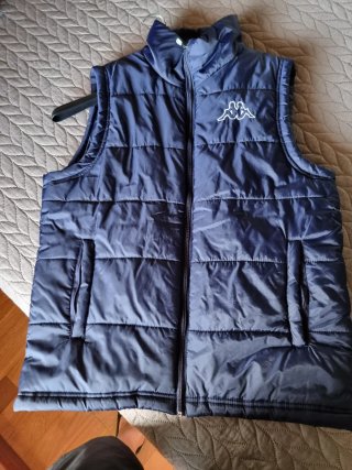 Gilet Imbottito Kappa Blu Notte Tg. M