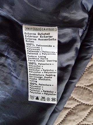 Gilet Imbottito Kappa Blu Notte Tg. M