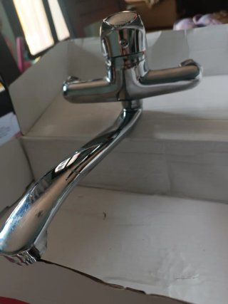 Grifo de cocina/lavabo metálico