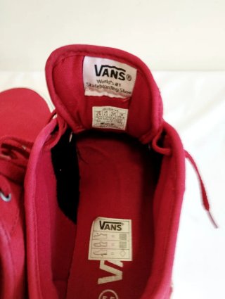 Zapatillas Vans Rojas Unisex