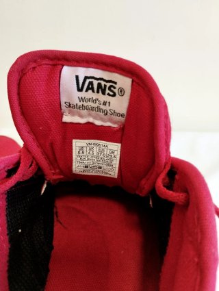 Zapatillas Vans Rojas Unisex