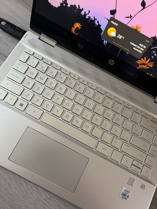 Portátil HP x360 PAVILION Plata Convertible