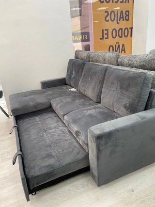 Sofá Chaise Longue convertible en Cama