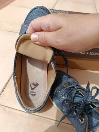 Zapatillas Kangaroos grises con cremallera