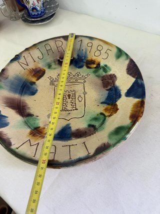 Plato decorativo Níjar 1985 Mati