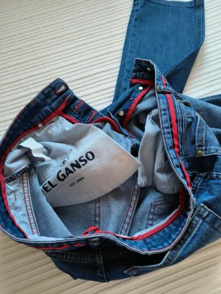 Pantalón vaquero El Ganso chico azul