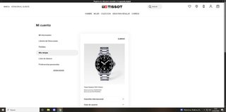 Reloj Tissot Seastar 40mm Negro/Plata Nuevo