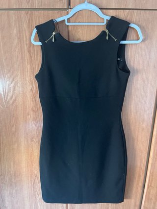 Vestido Negro Zara Talla L