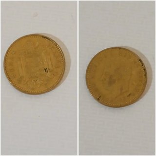 Moneda antigua de colección