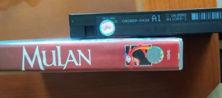 VHS original película MULAN Disney.sello diamante