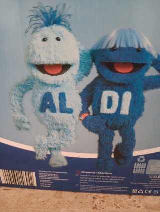 Peluche AL & DI Aldi