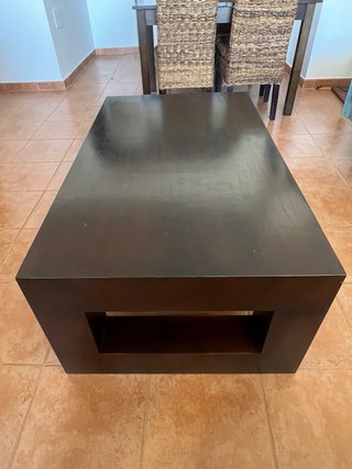 Mesa de centro madera maciza