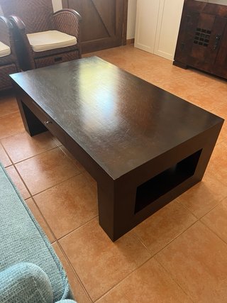 Mesa de centro madera maciza