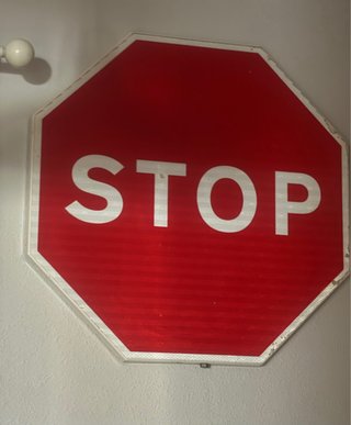 Señal de STOP octogonal