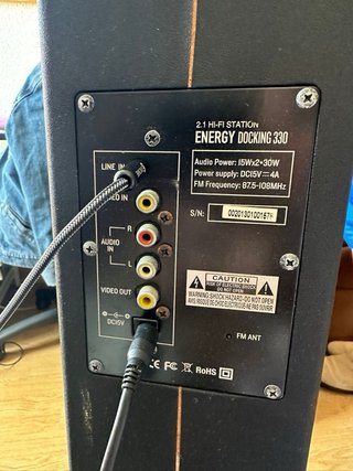 Torre de Sonido 2.1 ENERGY SISTEM Docking 330 –60W