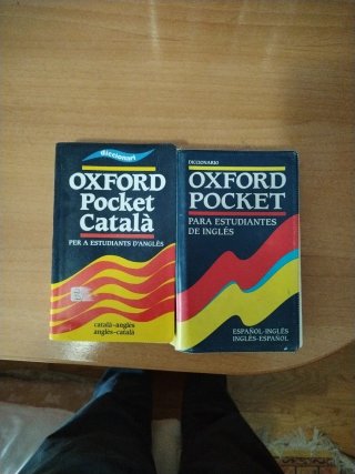 Diccionarios catalan ingles/ castellano ingles