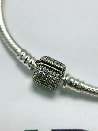 Pulsera Pandora Plata con Circonitas