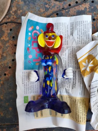 5 Figuras Cristal Murano