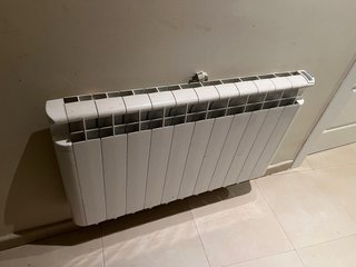 Radiador eléctrico blanco