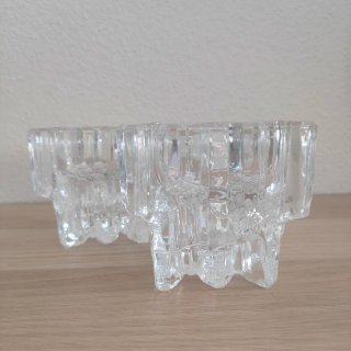 🇩🇪 dos Candelabros Brutalista Nachtmann ( jarrón