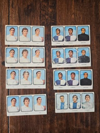 Cromos Fútbol Español Años 70