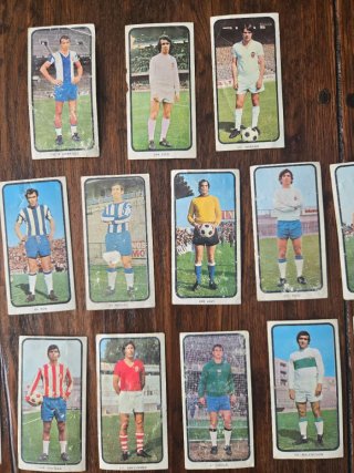 Cromos Fútbol Español Años 70
