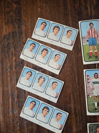 Cromos Fútbol Español Años 70