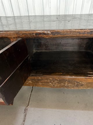 Aparador antiguo de madera 172x43x51