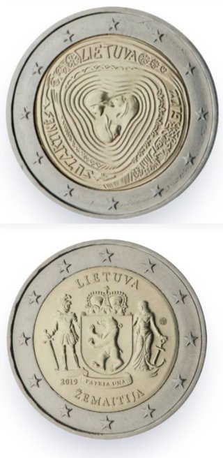 LITUANIA 2019 CONMEMORATIVAS S/C