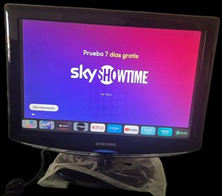 Televisor Samsung 19 LE19R86BD con peana y mando